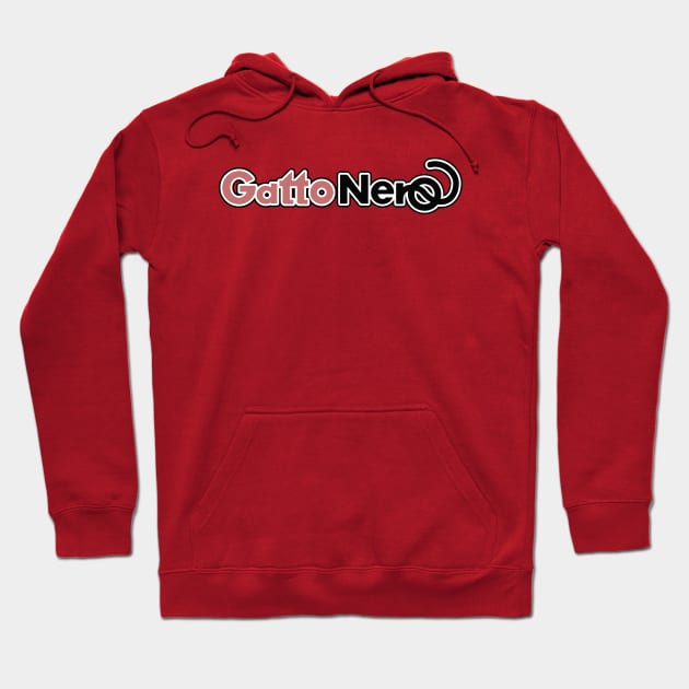 Neo The World Ends With You – Gatto Nero Hoodie by kaeru
